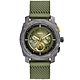 FOSSIL 碳纖維 運動風紳士計時手錶-綠x黑/42mm FS5872 product thumbnail 1