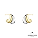 Georg Jensen 喬治傑生 CURVE 18K金純銀耳環 product thumbnail 1