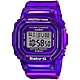 CASIO 卡西歐 BABY-G 半透明休閒電子錶 送禮首選-紫 BGD-560S-6 product thumbnail 1