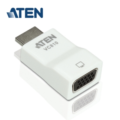 ATEN HDMI 轉VGA 視訊轉換器(VC810)