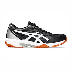 Asics GEL-Rocket 11 2E [1073A066-002] 男女 排球鞋 寬楦 室內 運動 訓練 黑銀