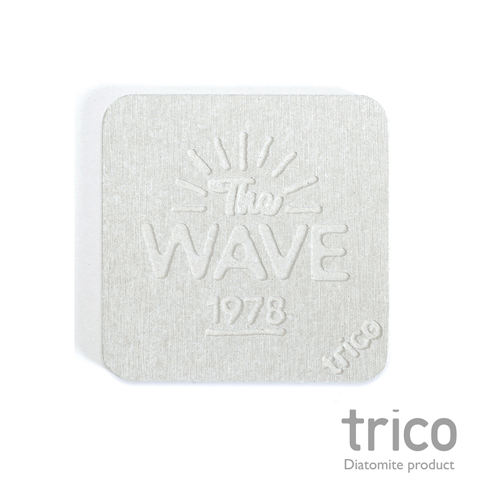 TRICO meets SURF速乾珪藻土杯墊/皂墊-The WAVE