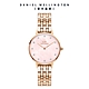 Daniel Wellington DW 手錶 Petite Melrose Lumine 28mm 星辰貝母盤珠寶式錶鏈-粉錶盤 DW00100617 product thumbnail 1