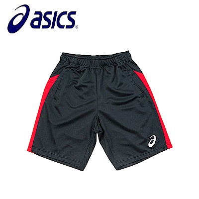 Asics 亞瑟士 男女平織短褲 黑紅 K31603-9023