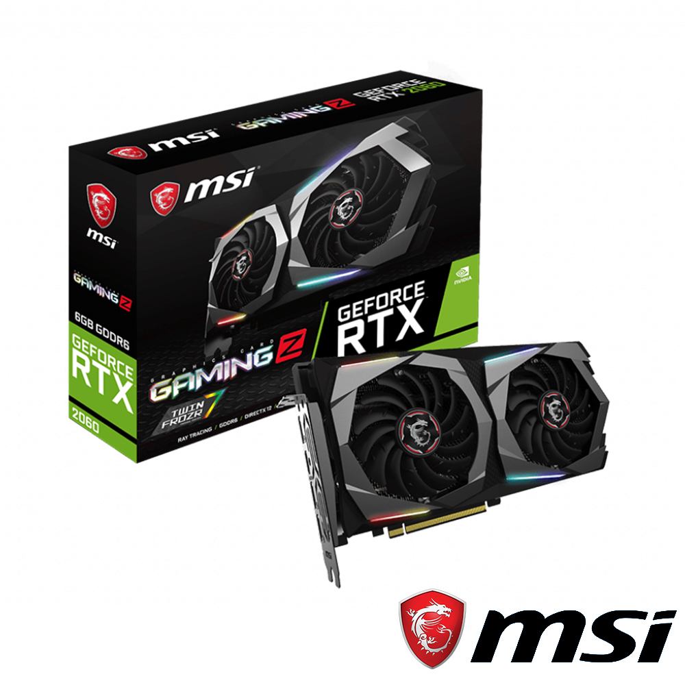 MSI微星 GeForce RTX 2060 GAMING Z 6G 顯示卡