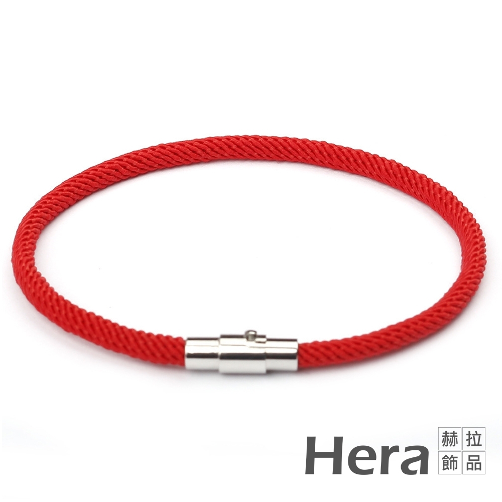 Hera 赫拉 韓版潮流簡約運動男女編織磁扣手鍊/手繩-4色
