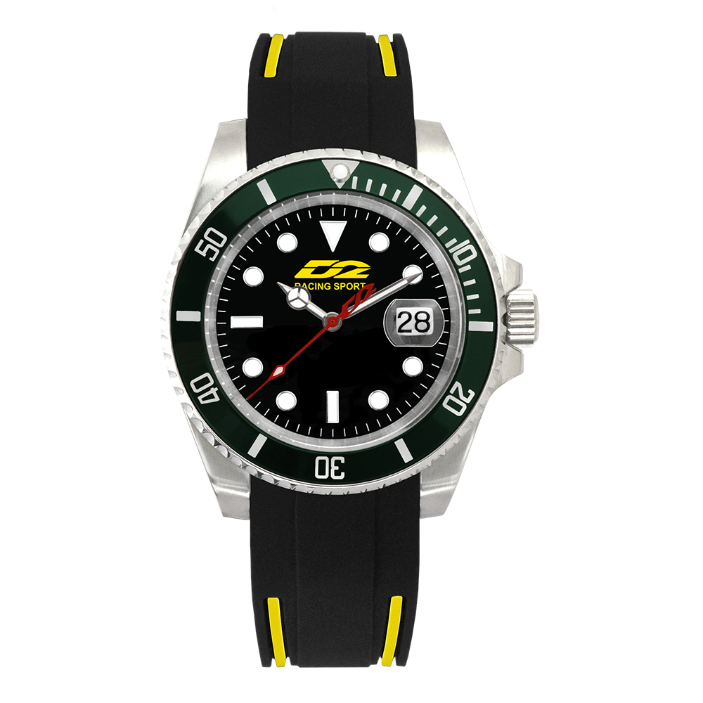 D2 RACING SPORT 極限運動潛水腕錶 (黑面/錶徑45mm含錶冠)