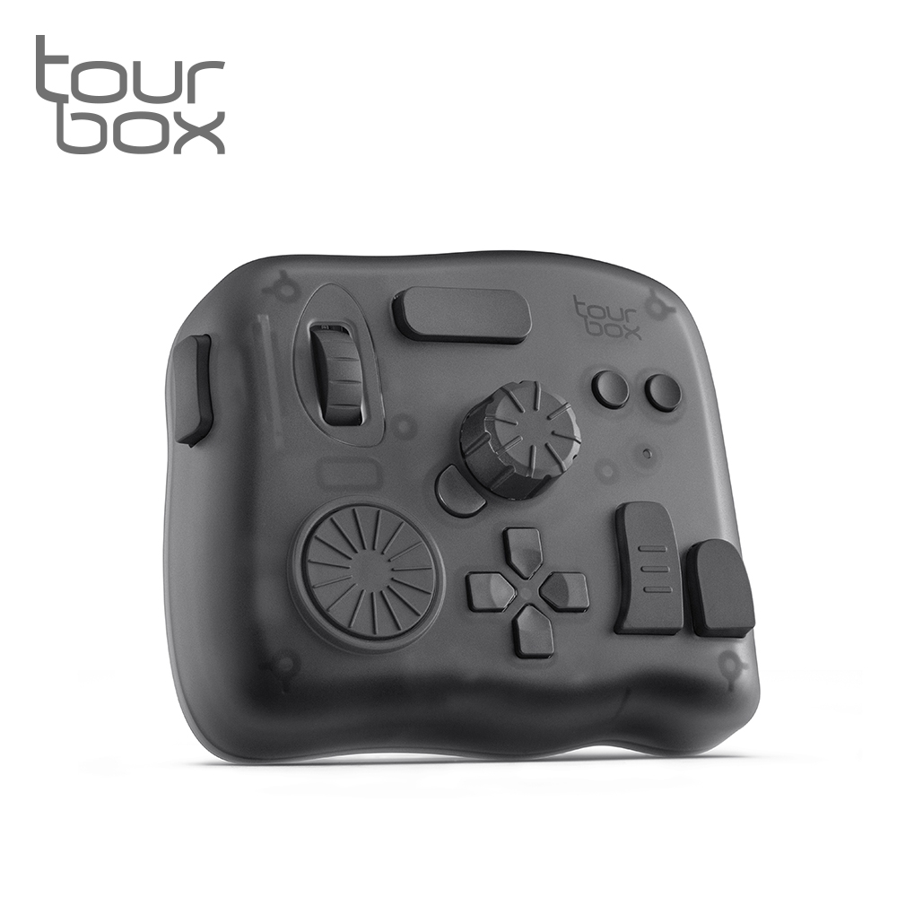 美品】TourBox Elite ホワイト 電池＆ケーブル未使用 動作確認済