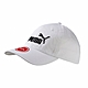 Puma 棒球帽 Basic Baseball Cap 男女款 基本 經典 百搭 外出方便 帽圍可調 白 黑 052919-10 product thumbnail 1