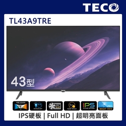 (無安裝)TECO東元 43吋FHD IPS低藍光液晶顯示器 TL43A9TRE(不含視訊盒)