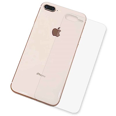 iPhone 8 Plus/iPhone 7 Plus 抗污防指紋超顯影機身背膜(2入)