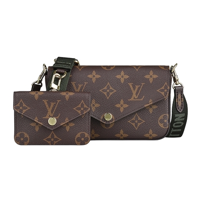 Shop Louis Vuitton MONOGRAM Félicie Strap & Go (M80091) by