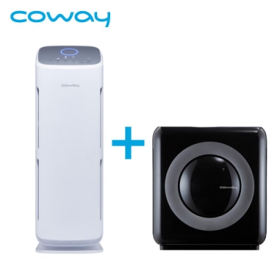 Coway 清淨機雙機組 18坪綠淨力AP-1216L + 14坪環禦型AP-1512HH