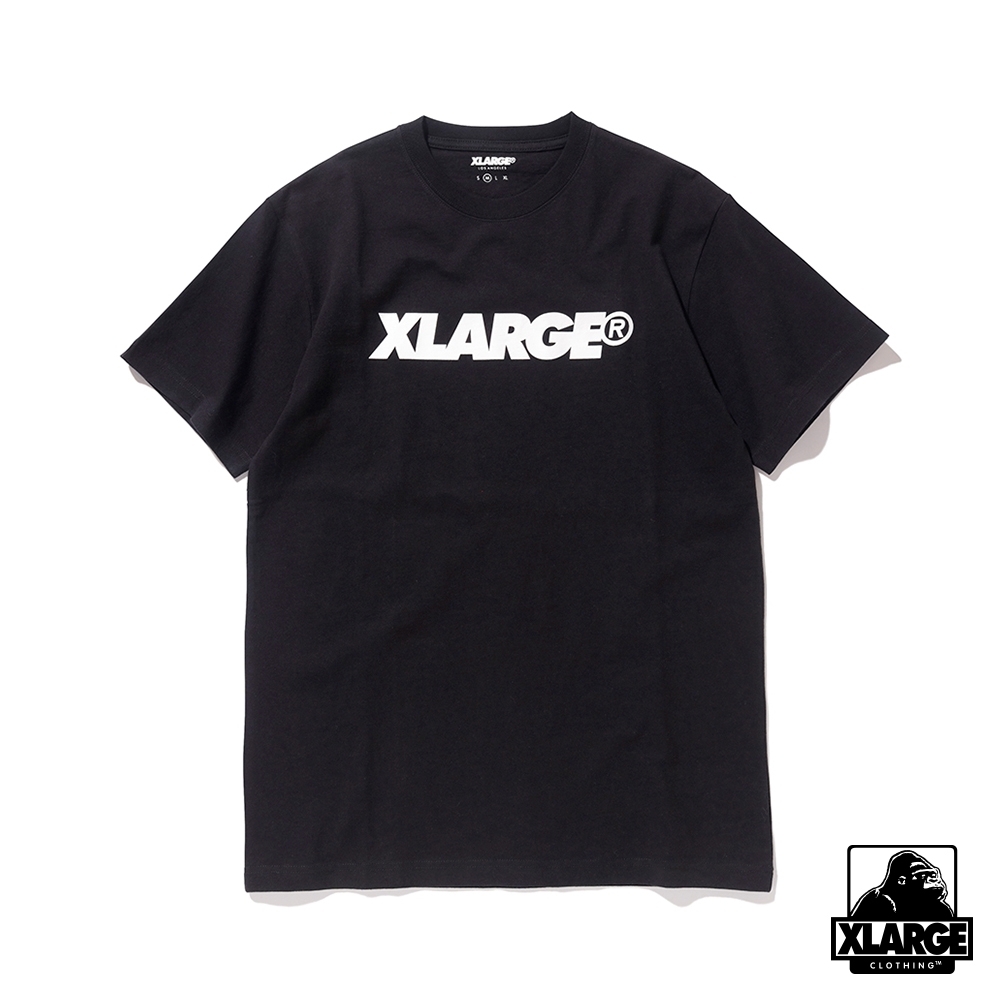 XLARGE SS TEE STANDARD LOGO短袖T恤-黑