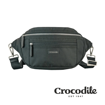 Crocodile 鱷魚皮件 Snapper 3.0系列 布配皮 斜背包 側背包-0104-09901-原廠公司貨