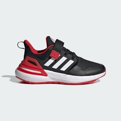 ADIDAS RAPIDASPORT Spider-man EL K 中大童慢跑鞋-黑紅白-IG7175