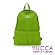 YUCCA 個性螢光色防潑水尼龍後背包-綠色 D012343 product thumbnail 1