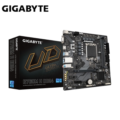 技嘉GIGABYTE B760M H DDR4 Intel 主機板