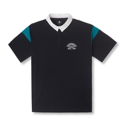 CONVERSE RETRO POLO 短袖上衣 男 黑色-10026173-A03