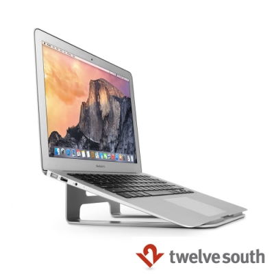 Twelve South ParcSlope 簡約金屬立架 for MacBook-銀色