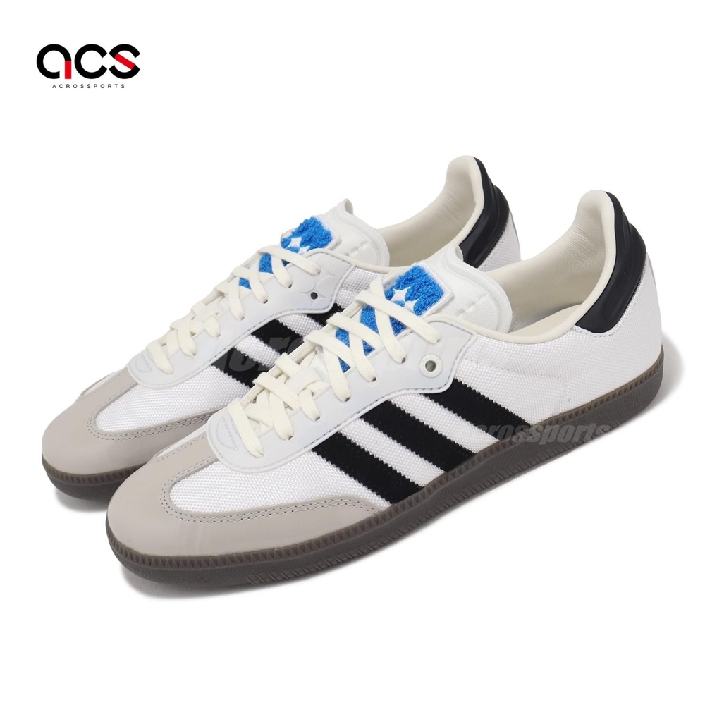 adidas X BSTN Samba Consortium Cup 聯名 德訓鞋 男女鞋 漆皮 米白 黑 愛迪達 IE0168