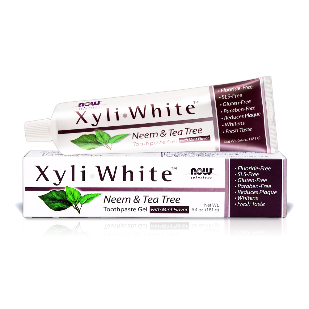 【NOW】XyliWhite™ 苦楝茶樹牙膏(6.4OZ/181g)