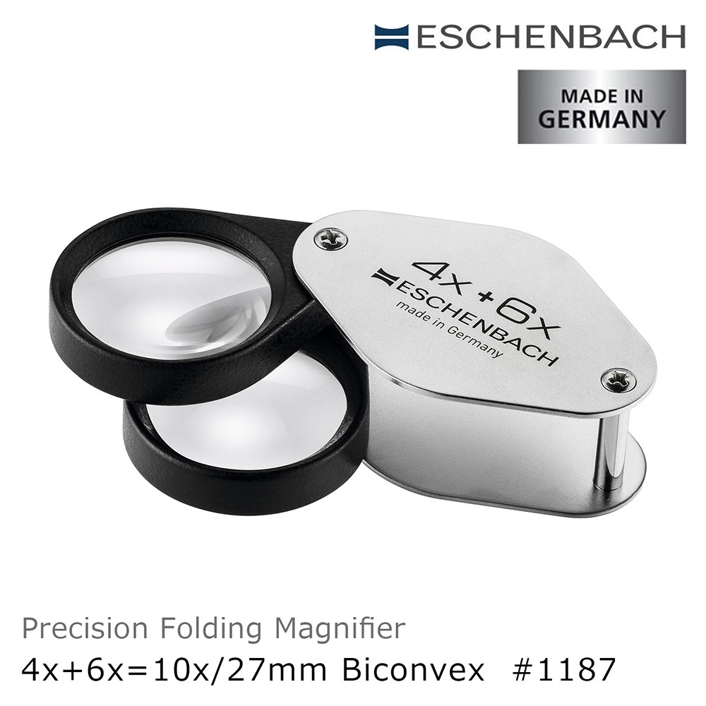 Eschenbach Magnifying glass laboCLIP, 7.0X, mono