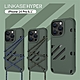 ABSOLUTE LINKASE HYPER iPhone 14 Pro 6.1吋 撞色雙用掛繩潮流矽膠保護殼-軍綠(附掛繩x2) product thumbnail 3