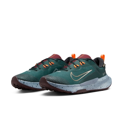 NIKE 越野鞋 男鞋 慢跑鞋 運動鞋 防潑水 JUNIPER TRAIL 2 GTX 綠 FB2067-300 (3R3491)