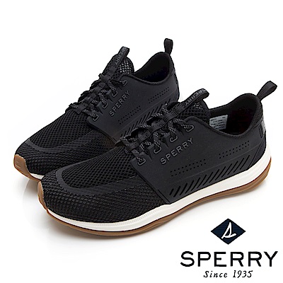 SPERRY 7 SEAS全方位防潑水休閒鞋(男款)-黑色