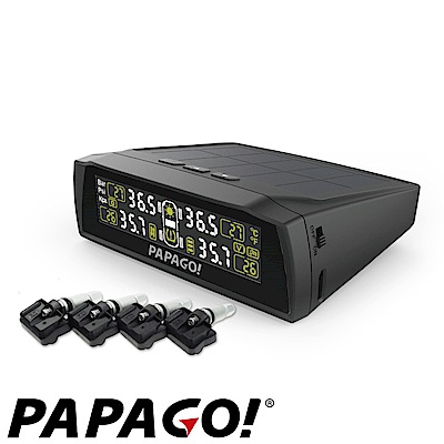 PAPAGO !  TireSafe S72I 迷你太陽能胎壓偵測器 胎內式