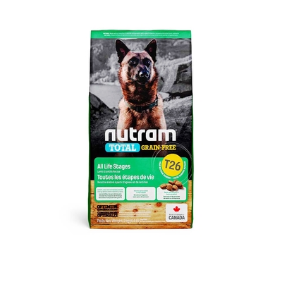 Nutram紐頓_無穀全能T26潔牙全齡犬2kg 低敏羊肉 犬糧 狗飼料