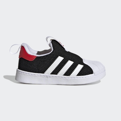 ADIDAS SUPERSTAR 360 嬰幼童 休閒鞋-黑-GZ5035