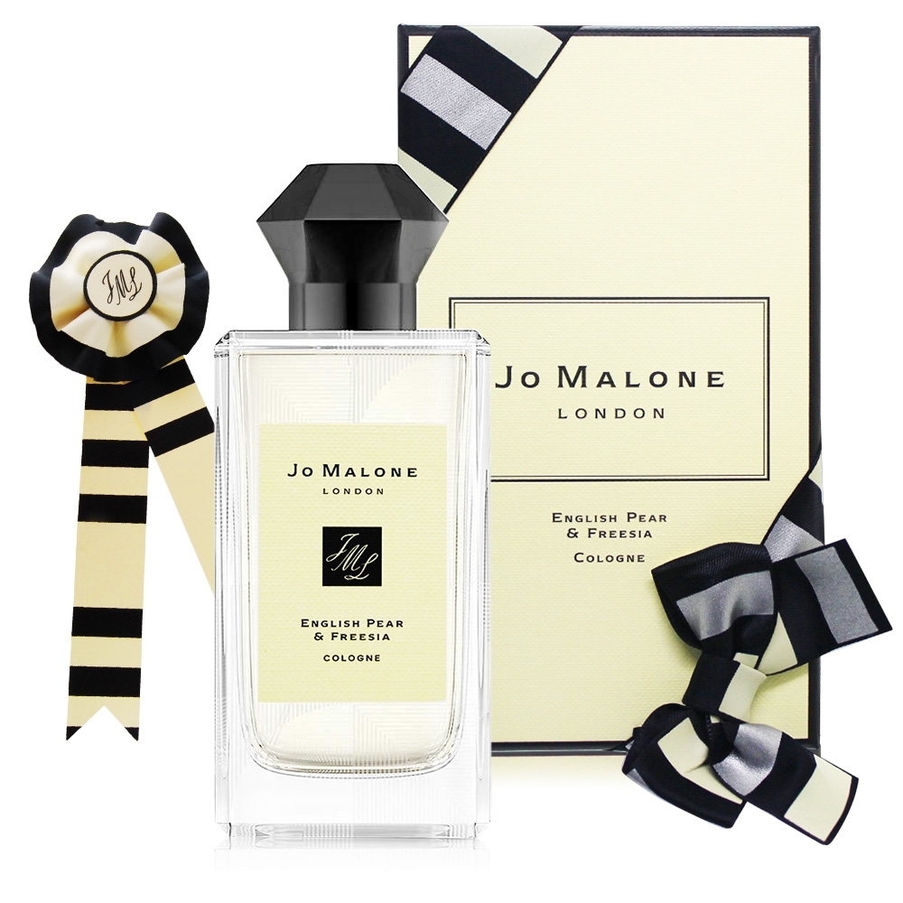 Jo Malone 英國梨與小蒼蘭香水100ml[含禮盒]-繽紛聖誕限量版+原廠吸鐵掛飾-國際航空版