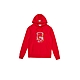 FILA 中性長袖連帽T恤-紅色 1TEX-5476-RD product thumbnail 1