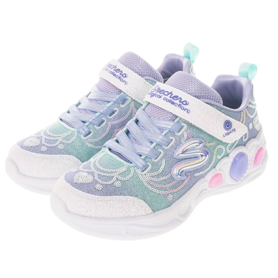 SKECHERS 童鞋 女童系列 PRINCESS WISHES 燈鞋 - 302686LLVMT