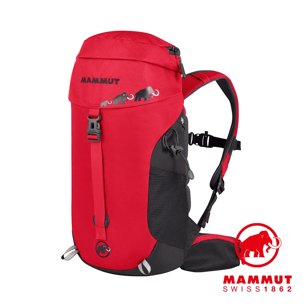 【Mammut 長毛象】First Trion 多用途兒童登山後背包 12L 黑/地獄紅 #2510-03110