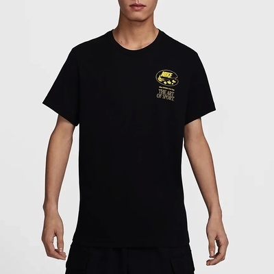 NIKE AS M NSW TEE ART IS SPORT LBR男運動休閒上衣-黑色-FB9799010