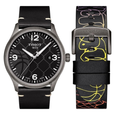 TISSOT 天梭 官方授權 CHRONO XL 3X3 街頭籃球特別版手錶 送禮首選 T1164103606700