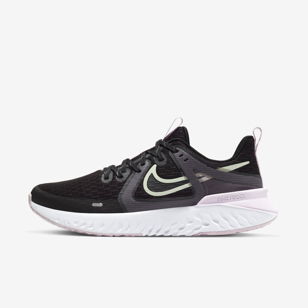 Nike Legend React 2 [AT1369-009] 女鞋 運動 慢跑 避震 包覆 路跑 健身 透氣 黑粉