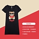 MOSCHINO 救生熊長版T恤連身裙XS/黑 21040555 product thumbnail 1