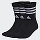 Adidas 3s C Spw Crw 3p [IC1321] 中筒襪 運動襪 透氣 舒適 彈性 愛迪達 3雙入 黑 product thumbnail 1