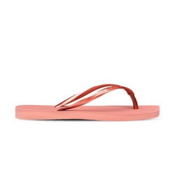 Havaianas Slim 女鞋 玫瑰金色 人字拖 夾腳拖 巴西 方頭 拖鞋 41483013544W