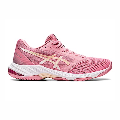 Asics Netburner Ballistic FF 3 [1052A069-700] 女 排球鞋 運動 靈活 粉金