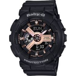 CASIO 卡西歐 Baby-G 粉紅金手錶 新春送禮 BA-110RG-1A