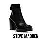 STEVE MADDEN-ZIVA 皮釦高防水台粗跟短靴-黑色 product thumbnail 1