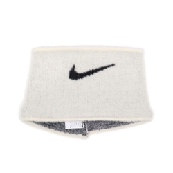 Nike 圍脖 Plush Knit Infinity Scarf 男女款 白 黑 毛絨絨 針織 頸套 保暖 N100886911-0OS