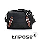 tripose 迷彩系列雙層拉鍊肩背斜背包 黑 product thumbnail 1