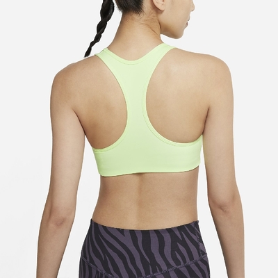 NIKE 耐吉 運動內衣 1-Piece Pad Bra 女款 中度支撐 健身 重訓 瑜珈 鄧紫棋 黑 白(BV3637-010)