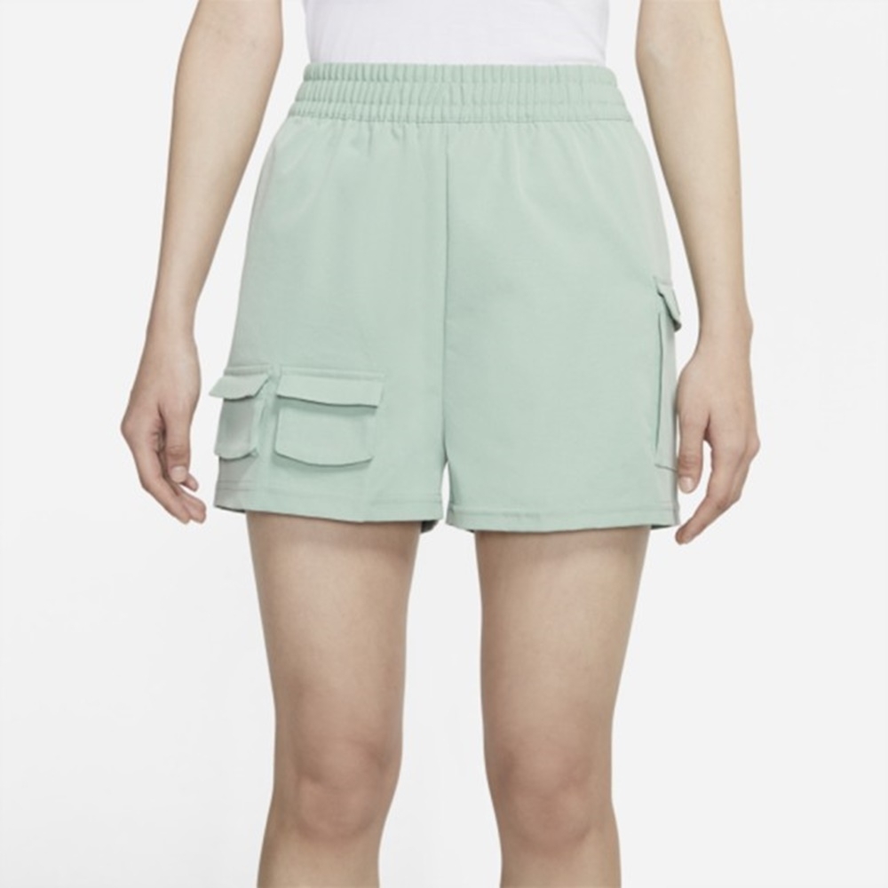 Nike NSW SWSH SHORT WVN HR 女運動短褲 綠-CZ9382006